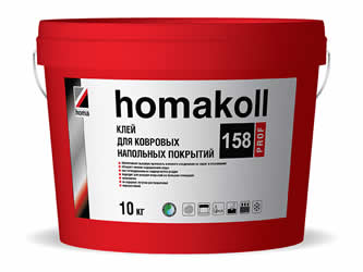 HOMAKOLL 158 Prof. ХОМАКОЛЛ 158 Проф. Клей для ковровых напольных покрытий, водно-дисперсионный.