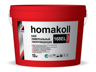 HOMAKOLL 168EL Prof. ХОМАКОЛЛ 168ЕЛ Проф. Универсальный токопроводящийклей для напольных покрытий.
