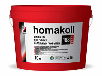 homakoll 188 Prof. Фиксация. Клей для пробковых и других гибких напольных покрытий.