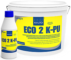 Паркетный клей KIILTO ECO 2K PU. Полиуретановый 2-х компонентный  для   паркета и массива доски.